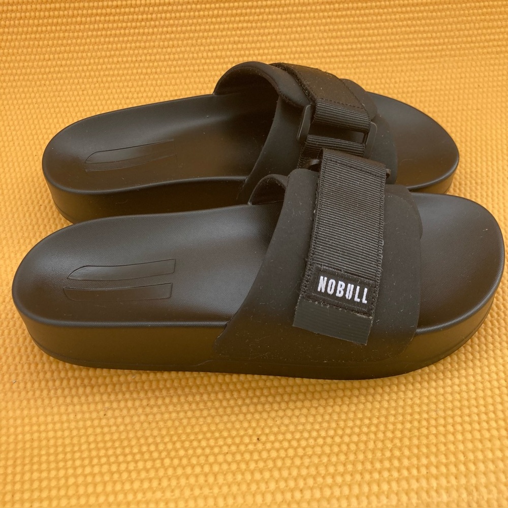 NOBULL Black Slide Sandals